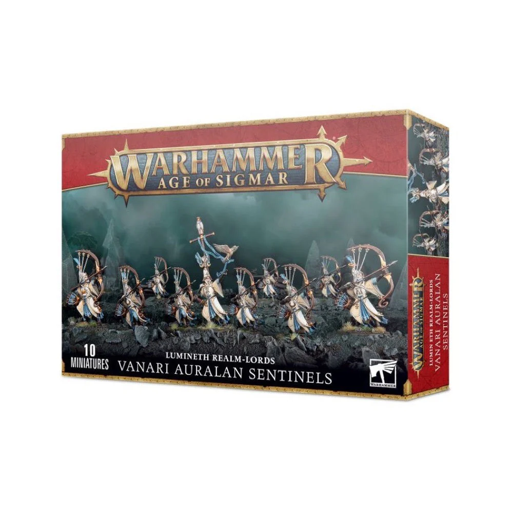 Warhammer Age of Sigmar Lumineth Realm-Lords Vanari Auralan Sentinel