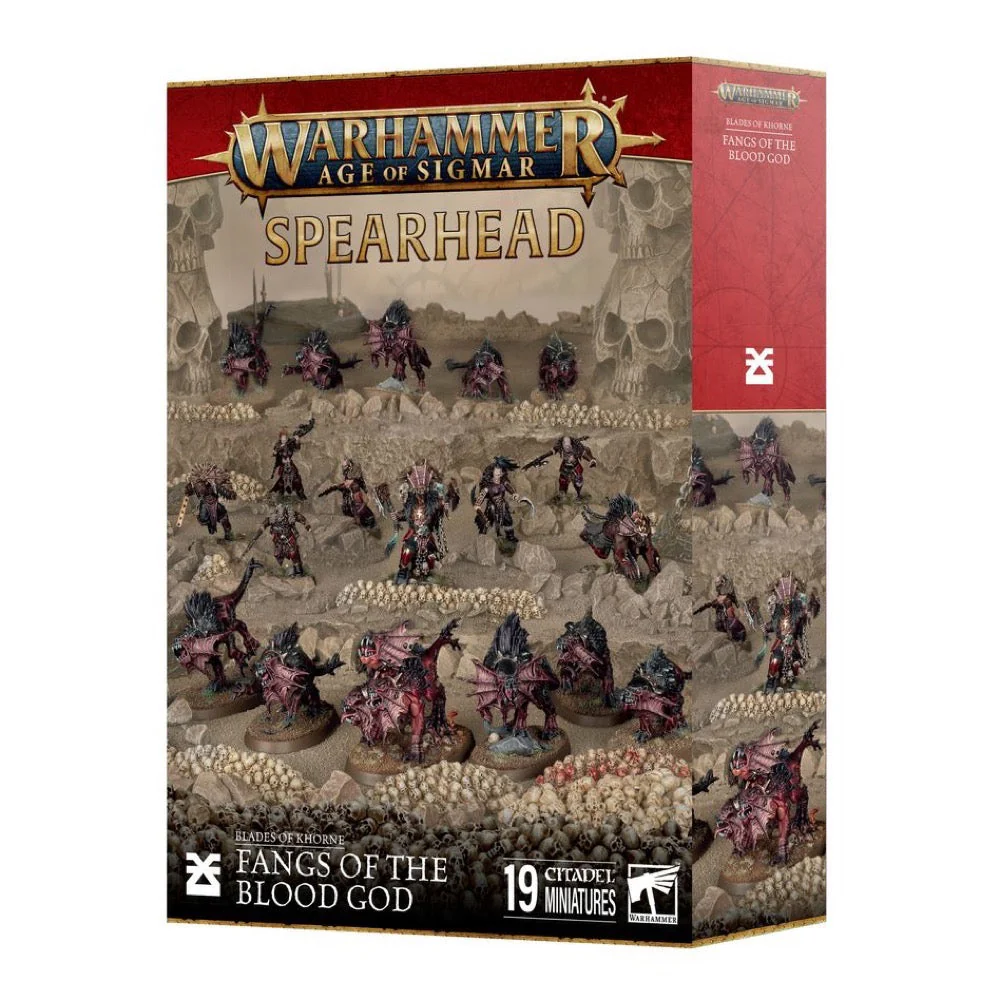 Warhammer Age of Sigmar Spearhead Blades Of Khorne Fangs Of The Blood God