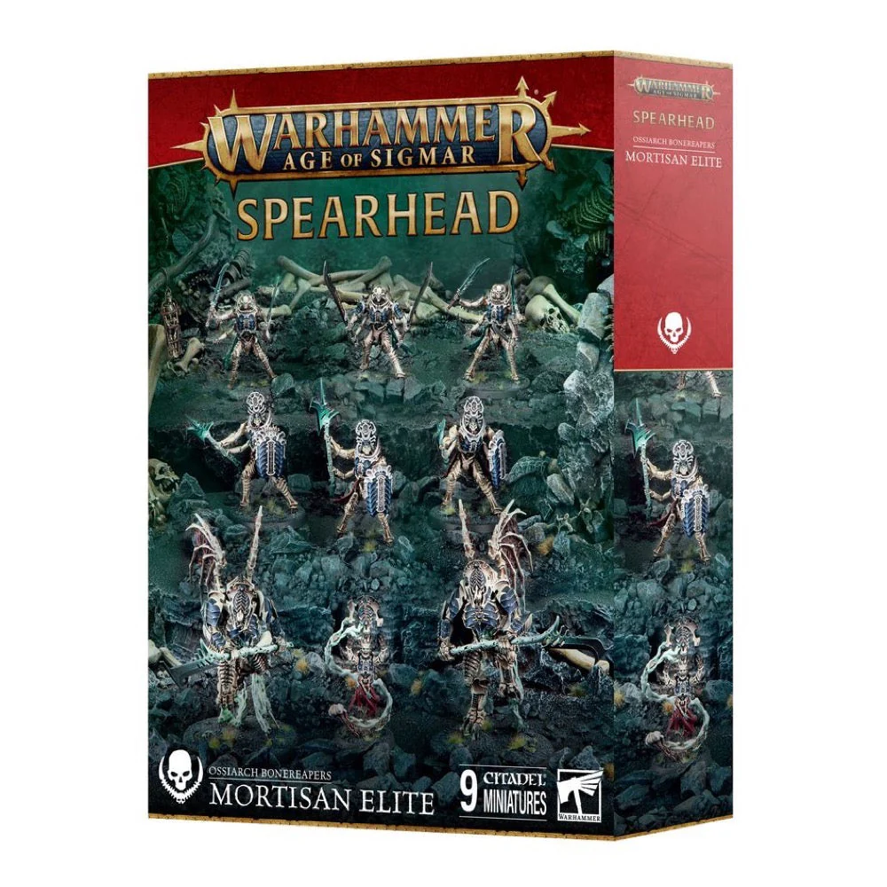 Warhammer Age of Sigmar Spearhead Ossiarch Bonereapers Mortisan Elite