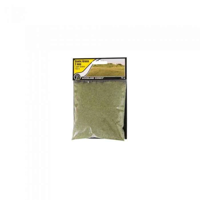 Woodland Scenics FS615 2mm Static Grass Light Green