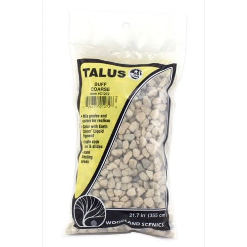 Woodland Scenics C1272 Coarse Buff Talus - Image 2