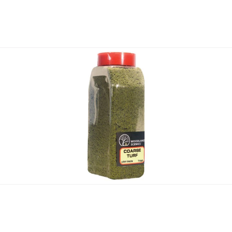 Woodland Scenics T1363 Coarse Turf Light Green Shaker - Image 4
