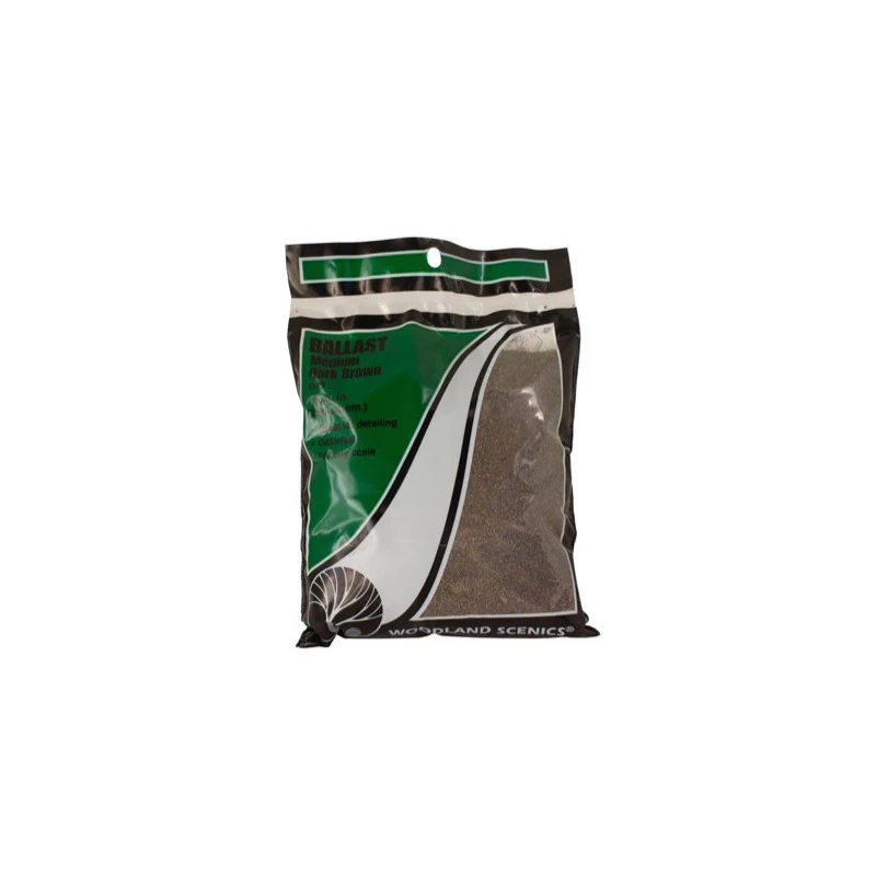 Woodland Scenics B78 Dark Brown Medium Ballast