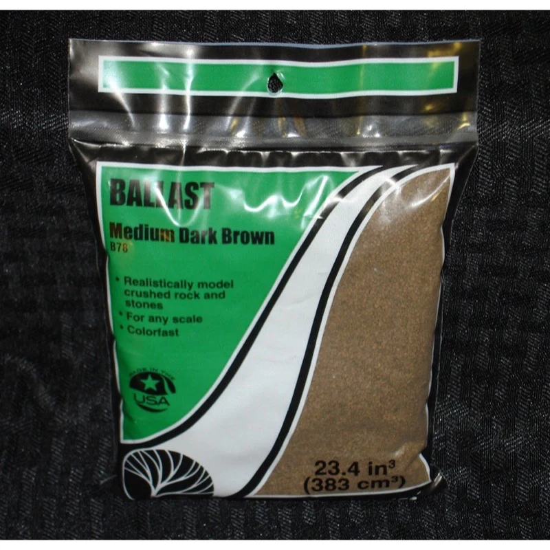 Woodland Scenics B78 Dark Brown Medium Ballast - Image 5