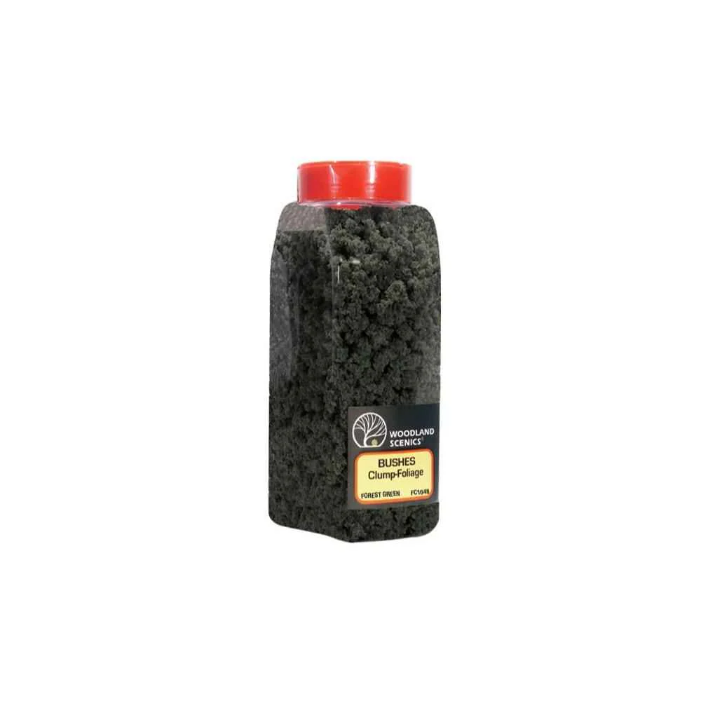 Woodland Scenics FC1648 Bushes Forest Green Shaker