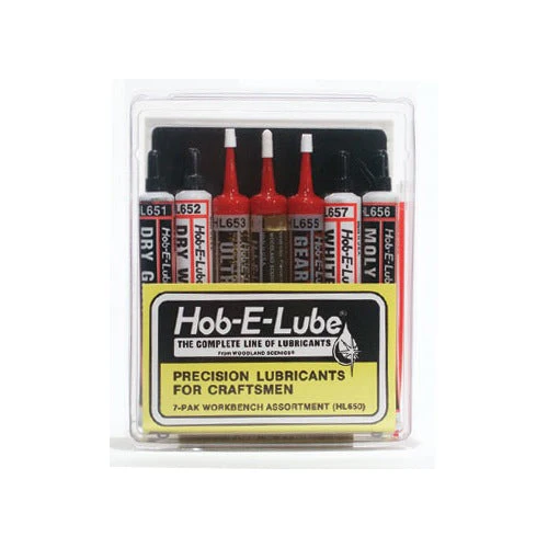Woodland Scenics HL650 Hob-E-Lube 7 - Pak Workbench Assortment