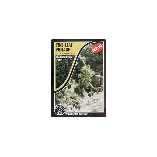 Woodland Scenics F1131 Medium Green Fine-Leaf Foliage - Image 2