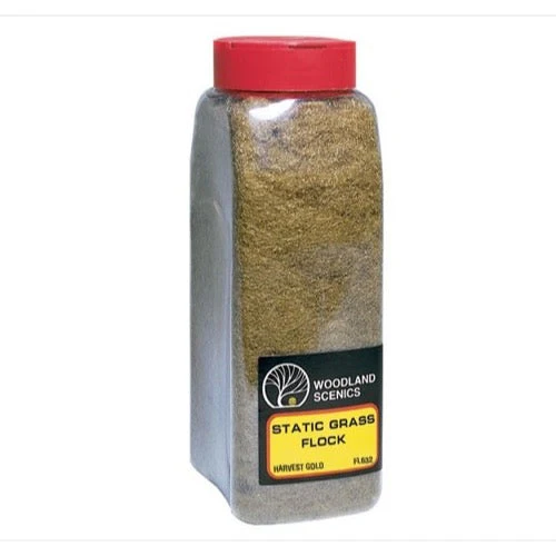 Woodland Scenics FL632 Static Grass Harvest Gold Shaker