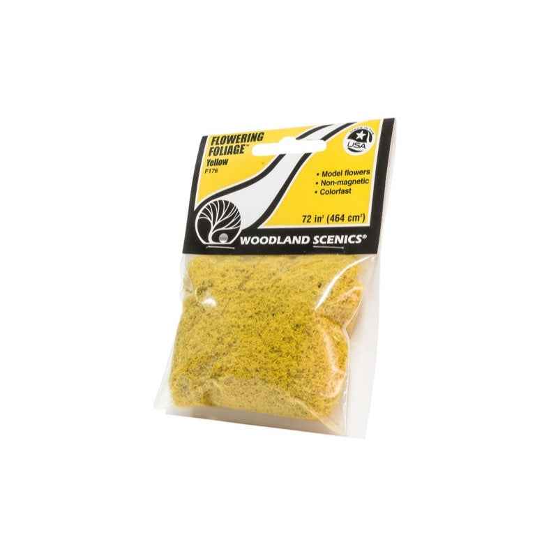Woodland Scenics F176 Yellow Flowering Foliage