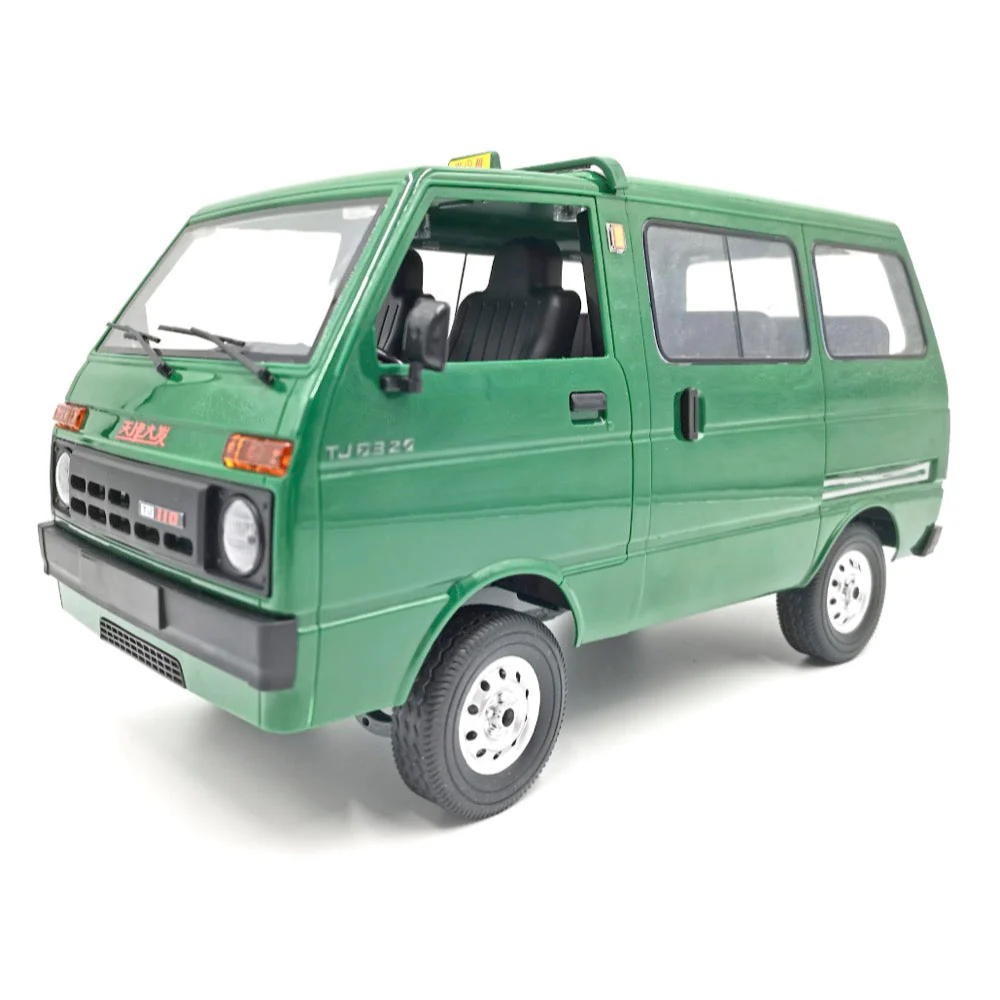 WPL 1/10 RC Kei Drift Van Hijet80 RTR Green - Image 3