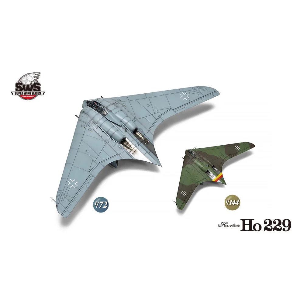 Zoukei Mura SWS7214401 1/72 and 1/144 Horten Ho 229 - Image 2